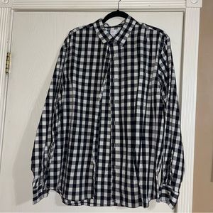Navy button down shirt men’s